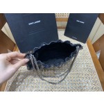 SAINT LAURENT ▪️ 𝗠𝗶𝗻𝗶 𝗹𝗲𝗮𝘁𝗵𝗲𝗿 𝘀𝗵𝗼𝘂𝗹𝗱𝗲𝗿 𝗯𝗮𝗴▪️681632original leather