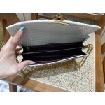 SAINT LAURENT ▪️𝑪𝒂𝒔𝒔𝒂𝒏𝒅𝒓𝒂▪️532750 original crocodile pattern.