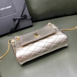 SAINT LAURENT 【𝐌𝐢𝐧𝐢 𝐍𝐨𝐥𝐢𝐭𝐚】672738 original leather.JD