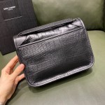 SAINT LAURENT 𝒏𝒊𝒌𝒊  𝒃𝒂𝒃𝒚 𝟮𝟮𝒄𝒎 #533037 New matte E original leather.jd