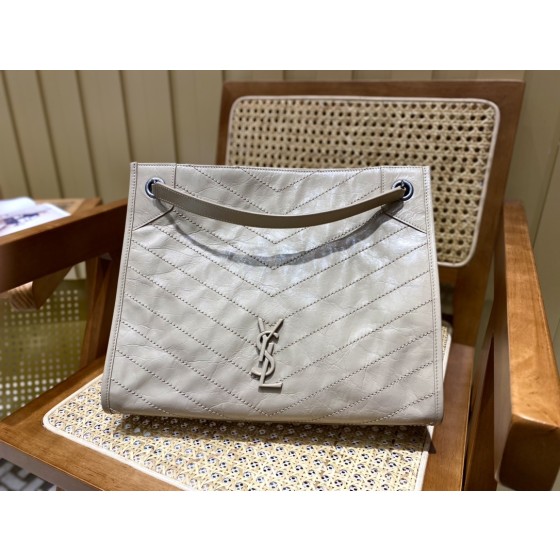 SAINT LAURENT 𝑵𝒊𝒌𝒊 𝒔𝒉𝒐𝒑𝒑𝒊𝒏𝒈 𝒃𝒂𝒈 #577999original leather.JD