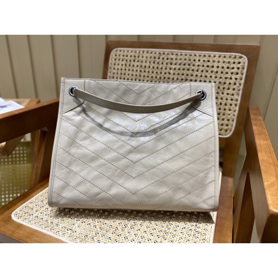 SAINT LAURENT 𝑵𝒊𝒌𝒊 𝒔𝒉𝒐𝒑𝒑𝒊𝒏𝒈 𝒃𝒂𝒈 #577999original leather.JD