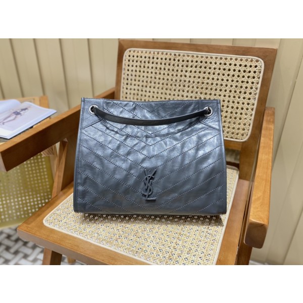 SAINT LAURENT 𝑵𝒊𝒌𝒊 𝒔𝒉𝒐𝒑𝒑𝒊𝒏𝒈 𝒃𝒂𝒈 #577999original leather.JD