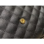 SAINT LAURENT 𝙈𝙊𝙉𝙊𝙂𝙍𝘼𝙈 𝙈𝙄𝙓 𝙈𝘼𝙏𝙀𝙇𝘼𝙎𝙎É #620280 original leather