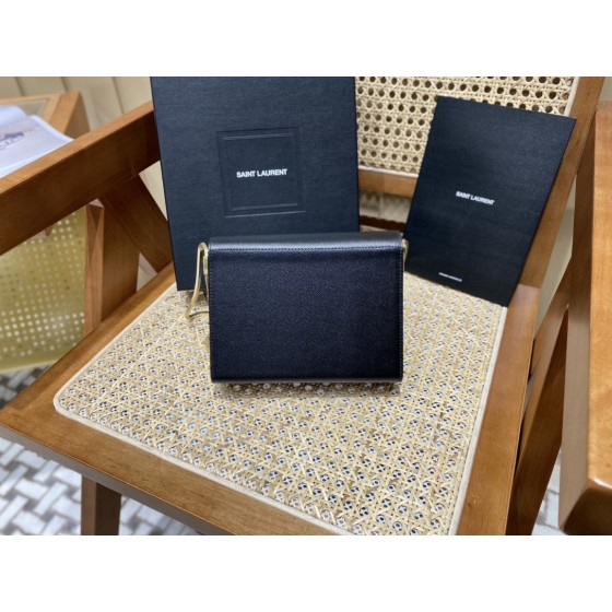 SSAINT LAURENT 𝐊𝐚𝐭𝐞 𝐛𝐨𝐱 𝐛𝐚𝐠 #593122original leather.JD