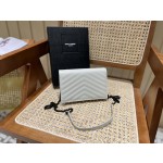 SAINT LAURENT 𝐖𝐨𝐜 𝟭𝟵𝐜𝐦 #393953 original leather.JD