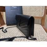 SAINT LAURENT 𝐖𝐨𝐜 𝟭𝟵𝐜𝐦 #393953 original leather.JD