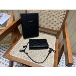 SAINT LAURENT 𝐖𝐨𝐜 𝟭𝟵𝐜𝐦 #393953 original leather.JD