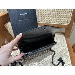 SAINT LAURENT 𝐖𝐨𝐜 𝟭𝟵𝐜𝐦 #393953 original leather.JD