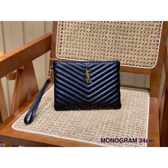 SAINT LAURENT 𝑴𝒐𝒏𝒐𝒈𝒓𝒂𝒎 𝑾𝒐𝒄  #379039