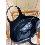 SAINT LAURENT 𝗜𝗖𝗔𝗥𝗘 #698651 original leather