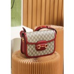 GUCCI ace product 𝐇𝐨𝐫𝐬𝐞𝐛𝐢𝐭 𝟭𝟵𝟱𝟱 saddle bag #602204