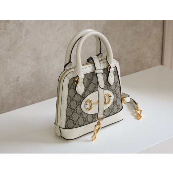 GUCCI 𝟭 𝟵 𝟱 𝟱 horsebit buckle series new member [𝐌𝐢𝐧𝐢 small shell] genuine leather #640716