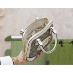 GUCCI 𝟭 𝟵 𝟱 𝟱 horsebit buckle series new member [𝐌𝐢𝐧𝐢 small shell] genuine leather #640716