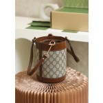 GUCCI 𝟭 𝟵 𝟱 𝟱 Horsebit buckle series bucket bag #637115