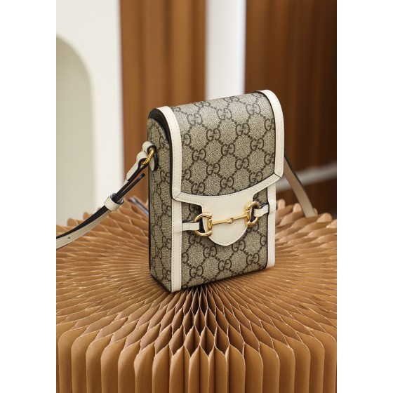 GUCCI horsebit buckle 𝟭𝟵𝟱𝟱 series mobile phone bag #625615