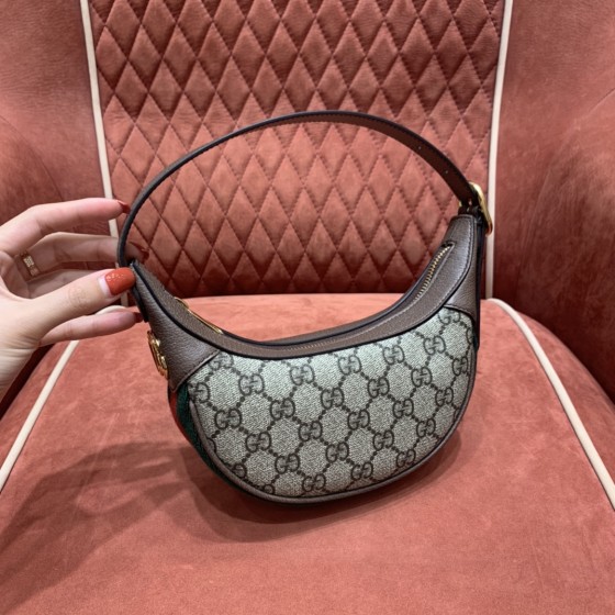 GUCCI 𝙊𝙥𝙝𝙞𝙙𝙞𝙖 crescent underarm bag #658551