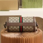 GUCCI 𝙊𝙥𝙝𝙞𝙙𝙞𝙖 series 𝙂𝙂 Boston_genuine leather #602577