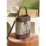 GUCCI 𝐎𝐩𝐡𝐢𝐝𝐚 𝐆𝐆 Classic Family Bucket Bag #550621