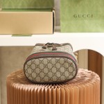 GUCCI 𝐎𝐩𝐡𝐢𝐝𝐚 𝐆𝐆 Classic Family Bucket Bag #550621