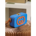 GUCCI box bag high-level color contrast design #658230