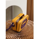 GUCCI box bag high-level color contrast design #658230