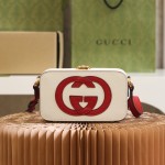 GUCCI box bag high-level color contrast design #658230