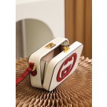 GUCCI box bag high-level color contrast design #658230