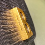 BALENCIAGA 𝘀𝗺𝗮𝗹𝗹 𝗯𝗮𝗴 crocodile print white buckle