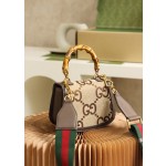 GUCCI 𝐌𝐢𝐧𝐢 double 𝐆 pattern king fried bamboo festival #686864