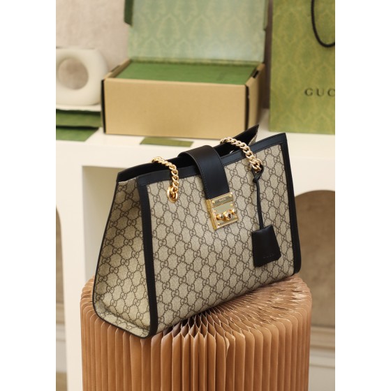 GUCCI 𝐏𝐚𝐝𝐥𝐨𝐜𝐤 series medium original leather #479197