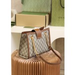 GUCCI 𝐏𝐚𝐝𝐥𝐨𝐜𝐤 series trumpet original leather #498156