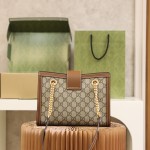 GUCCI 𝐏𝐚𝐝𝐥𝐨𝐜𝐤 series trumpet original leather #498156