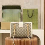 GUCCI 𝐏𝐚𝐝𝐥𝐨𝐜𝐤 series trumpet original leather #498156