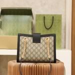 GUCCI 𝐏𝐚𝐝𝐥𝐨𝐜𝐤 series trumpet original leather #498156