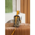 GUCCI 𝙥𝙖𝙙𝙡𝙤𝙘𝙠 series new member genuine leather #652683