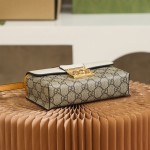 GUCCI 𝙥𝙖𝙙𝙡𝙤𝙘𝙠 series new member genuine leather #652683