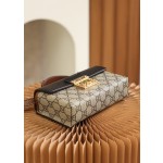 GUCCI 𝙥𝙖𝙙𝙡𝙤𝙘𝙠 series new member genuine leather #652683