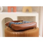 GUCCI 𝙅𝙖𝙘𝙠𝙞𝙚 1961 Retro Denim Series Original Leather #636706