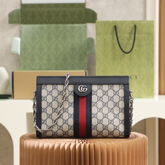 GUCCI new color 𝑶𝒑𝒉𝒊𝒅𝒊𝒂 𝑮𝑮 series original leather #503877#