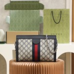 GUCCI new color 𝑶𝒑𝒉𝒊𝒅𝒊𝒂 𝑮𝑮 series original leather #503877#