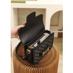 GUCCI 𝟏𝟗𝟓𝟓 𝐃𝐞𝐧𝐢𝐦Black Denim Denim Series #602204