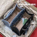 GUCCI marmont geometric series (shopping bag grey/black)#681483