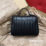 GUCCI marmont marmont geometric series (handbag black 21cm)# 583571