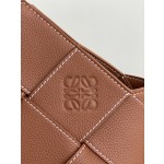 LOEWE Woven Basket Gingham Bag #10118