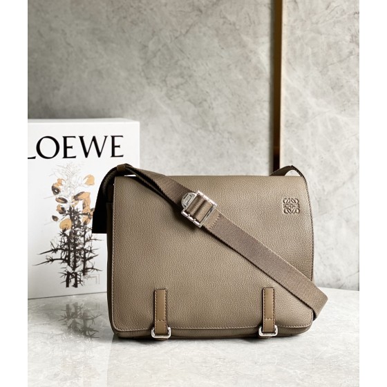 LOEWE latest military messenger bag