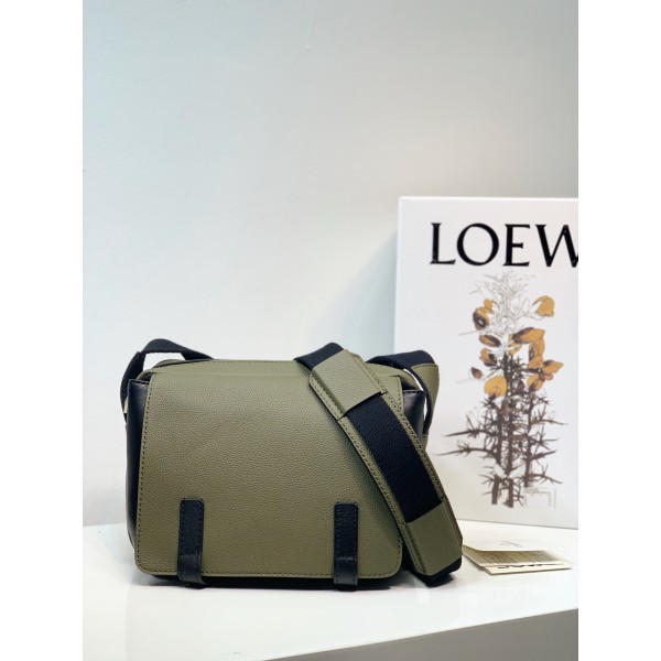 LOEWE latest military messenger bag