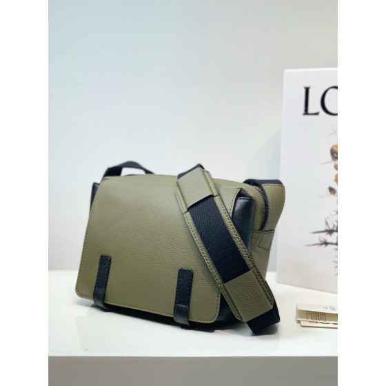 LOEWE latest military messenger bag