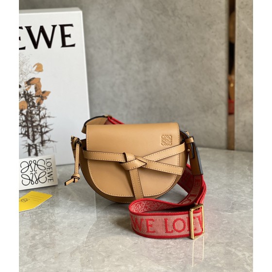 LOEWE upgraded letter wide shoulder strap saddle bag