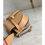 LOEWE upgraded letter wide shoulder strap saddle bag